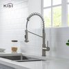 Kibi Lodi Single Handle Pull Down Kitchen Sink Faucet KKF2004BN